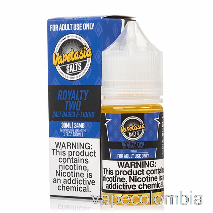 Vape Desechable Realeza Ii - Sales De Vapetasia - 30ml 24mg